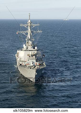 The guided-missile destroyer USS Laboon. View Large Photo Image Picture - The guided-missile destroyer USS Laboon.. Fotosearch