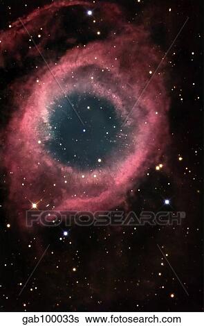 Stock Photograph - The Helix Nebula. Fotosearch