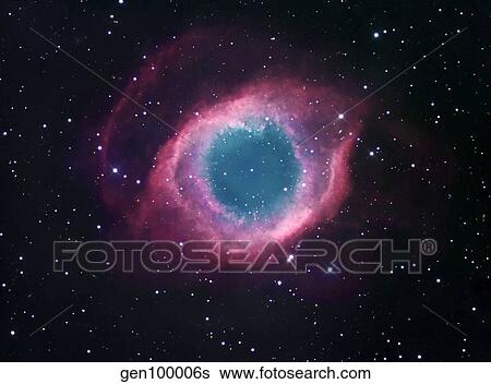 The Helix Nebula View Large Photo Image Stock Photograph - The Helix Nebula. Fotosearch