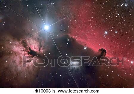 Stock Photograph - The Horsehead Nebula . Fotosearch