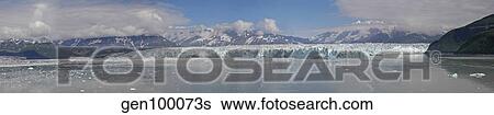 The Hubbard Glacier View Large Photo Image Stock Photograph - The Hubbard Glacier. Fotosearch
