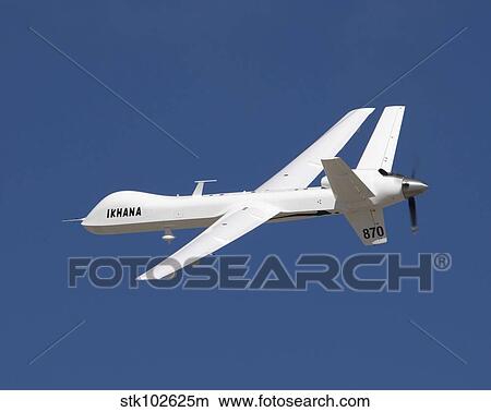 The Ikhana unmanned aircraft. View Large Photo Image Picture - The Ikhana unmanned aircraft.. Fotosearch