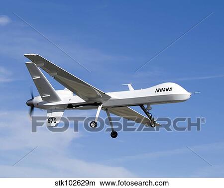 The Ikhana unmanned aircraft. View Large Photo Image Picture - The Ikhana unmanned aircraft.. Fotosearch