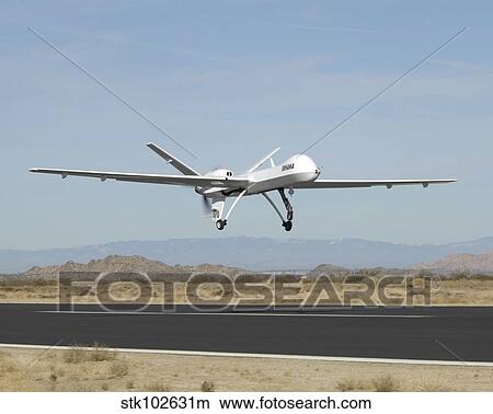 The Ikhana unmanned aircraft. View Large Photo Image Picture - The Ikhana unmanned aircraft.. Fotosearch