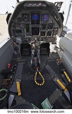 The interior cockpit of an Iraqi Air Force T-6 Texan trainer aircraft. View Large Photo Image Picture - The interior cockpit of an Iraqi Air Force T-6 Texan trainer aircraft.. Fotosearch