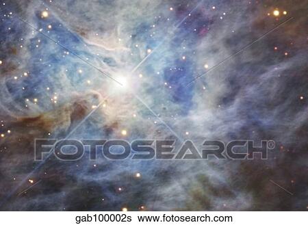 The Iris Nebula View Large Photo Image Stock Photograph - The Iris Nebula. Fotosearch