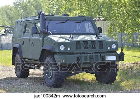 The Iveco Light Mulirole Vehicle used by the Belgian Army. View Large Photo Image Picture - The Iveco Light Mulirole Vehicle used by the Belgian Army.. Fotosearch