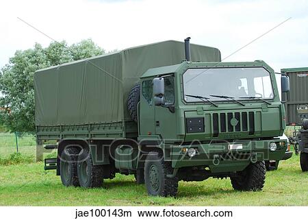 The Iveco M250 8 ton truck of the Belgian Army. View Large Photo Image Picture - The Iveco M250 8 ton truck of the Belgian Army.. Fotosearch