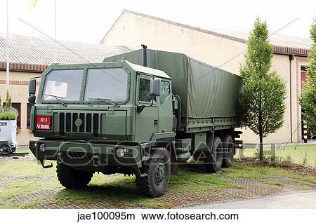 The Iveco M250 8 ton truck used by the Belgian Army. View Large Photo Image Picture - The Iveco M250 8 ton truck used by the Belgian Army.. Fotosearch
