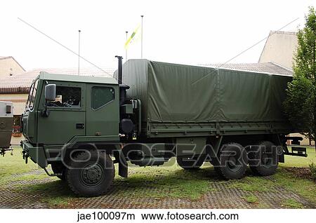 The Iveco M250 8 ton truck used by the Belgian Army. View Large Photo Image Picture - The Iveco M250 8 ton truck used by the Belgian Army.. Fotosearch