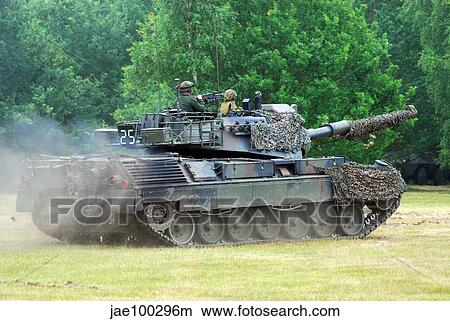 Picture - The Leopard 1A5 main battle tank.. Fotosearch