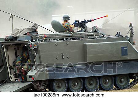 Picture - The M113 tracked infantry vehicle.. Fotosearch