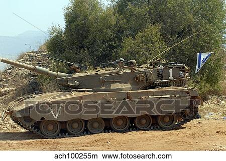 The Merkava Mark III-D main battle tank of the Israel Defense Force. View Large Photo Image Picture - The Merkava Mark III-D main battle tank of the Israel Defense Force.. Fotosearch