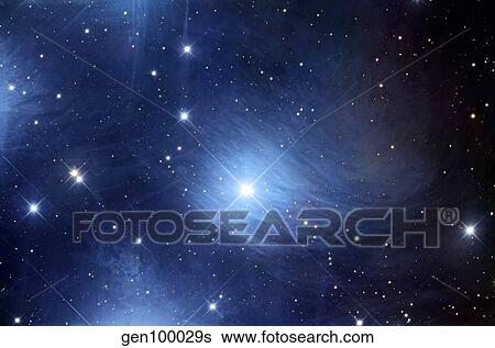 The Merope Nebulosity and IC 349. View Large Photo Image Stock Photograph - The Merope Nebulosity and IC 349.. Fotosearch