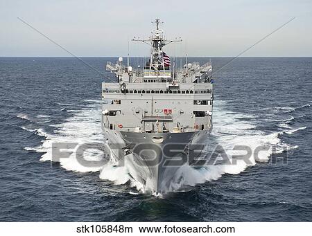 Picture - The Military Sealift Command fast combat support ship USNS Supply.. Fotosearch