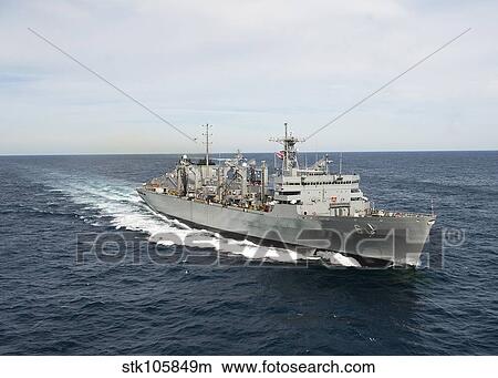 The Military Sealift Command fast combat support ship USNS Supply. View Large Photo Image Picture - The Military Sealift Command fast combat support ship USNS Supply.. Fotosearch