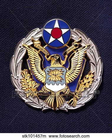 Picture - The new Headquarters Air Force badge.. Fotosearch