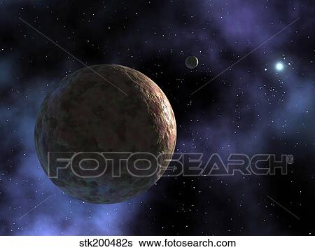 The newly discovered planet-like object, dubbed Sedna, is shown where it resides at the outer edges of the known solar system. View Large Illustration Stock Illustration - The newly discovered planet-like object, dubbed Sedna, is shown where it resides at the outer edges of the known solar system.. Fotosearch