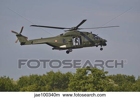 The NH90 helicopter introduced in 2014 to the Belgian Army. View Large Photo Image Picture - The NH90 helicopter introduced in 2014 to the Belgian Army.. Fotosearch