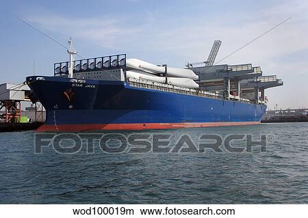 The Norwegian general cargo and container ship Star Java docked pierside. View Large Photo Image Picture - The Norwegian general cargo and container ship Star Java docked pierside.. Fotosearch