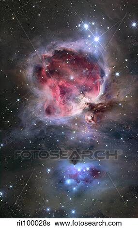 The Orion Nebula View Large Photo Image Stock Photograph - The Orion Nebula. Fotosearch