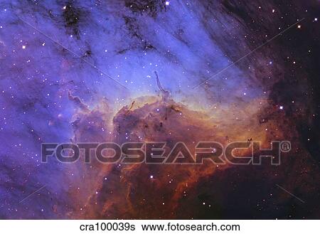 Stock Photograph - The Pelican Nebula. Fotosearch