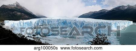 The Perito Moreno Glacier in Los Glaciares National Park, Argentina. View Large Photo Image Stock Photograph - The Perito Moreno Glacier in Los Glaciares National Park, Argentina.. Fotosearch