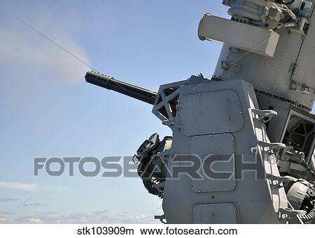 The Phalanx Close-in Weapon System. View Large Photo Image Picture - The Phalanx Close-in Weapon System.. Fotosearch