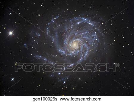 The Pinwheel Galaxy View Large Photo Image Stock Photograph - The Pinwheel Galaxy. Fotosearch