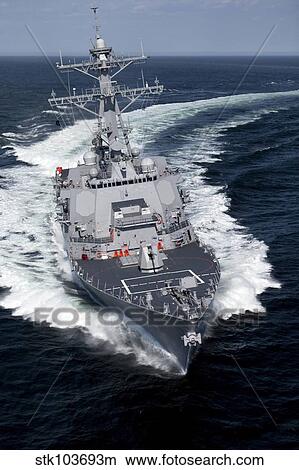 The Pre-Commissioning Unit Jason Dunham conducts sea trials in the Atlantic Ocean. View Large Photo Image Picture - The Pre-Commissioning Unit Jason Dunham conducts sea trials in the Atlantic Ocean.. Fotosearch