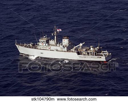 The Royal Navy mine countermeasures ship HMS Quorn. View Large Photo Image Picture - The Royal Navy mine countermeasures ship HMS Quorn.. Fotosearch