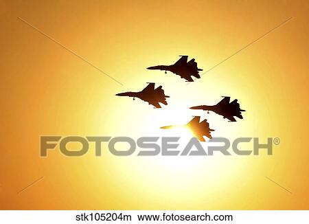 The Russian Knights display team perform high flying aerobatics. View Large Photo Image Picture - The Russian Knights display team perform high flying aerobatics.. Fotosearch