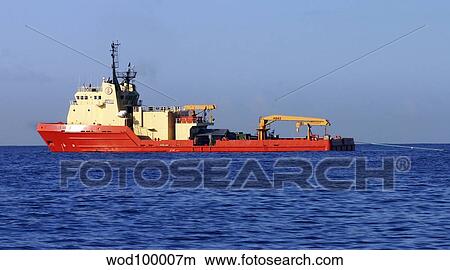 The Sea Commando, a Naval Special Warfare contract support ship. View Large Photo Image Picture - The Sea Commando, a Naval Special Warfare contract support ship.. Fotosearch