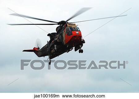 The Sea King Helicopter in use by the Belgian Air Force. View Large Photo Image Picture - The Sea King Helicopter in use by the Belgian Air Force.. Fotosearch