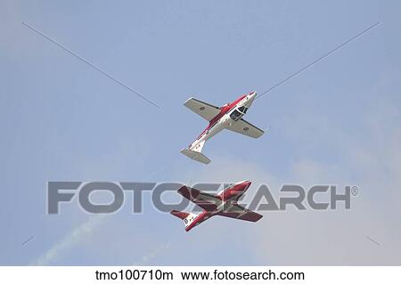 The Snowbirds 431 Air Demonstration Squadron of the Royal Canadian Air Force. View Large Photo Image Picture - The Snowbirds 431 Air Demonstration Squadron of the Royal Canadian Air Force.. Fotosearch