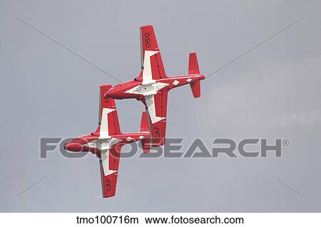 The Snowbirds 431 Air Demonstration Squadron of the Royal Canadian Air Force. View Large Photo Image Picture - The Snowbirds 431 Air Demonstration Squadron of the Royal Canadian Air Force.. Fotosearch