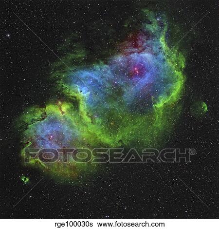 The Soul Nebula View Large Photo Image Stock Photograph - The Soul Nebula. Fotosearch