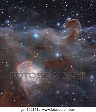 The star-forming region NGC 2024 in the constellation Orion. View Large Photo Image Stock Photograph - The star-forming region NGC 2024 in the constellation Orion.. Fotosearch