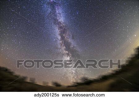 The summer Milky Way on a clear moonless evening in Alberta, Canada. View Large Photo Image Stock Photograph - The summer Milky Way on a clear moonless evening in Alberta, Canada.. Fotosearch