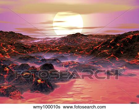 The Sun begins its journey toward becoming a red giant. View Large Illustration Stock Illustration - The Sun begins its journey toward becoming a red giant.. Fotosearch