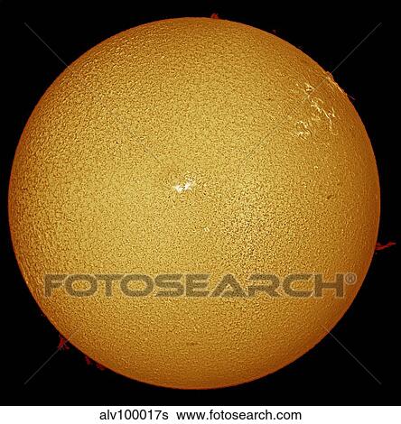 The sun in H-alpha light. View Large Photo Image Stock Photograph - The sun in H-alpha light.. Fotosearch
