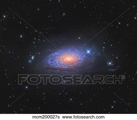 The Sunflower Galaxy, Messier 63. View Large Photo Image Stock Photograph - The Sunflower Galaxy, Messier 63.. Fotosearch