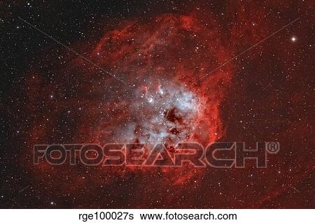 Stock Photograph - The Tadpole Nebula. Fotosearch