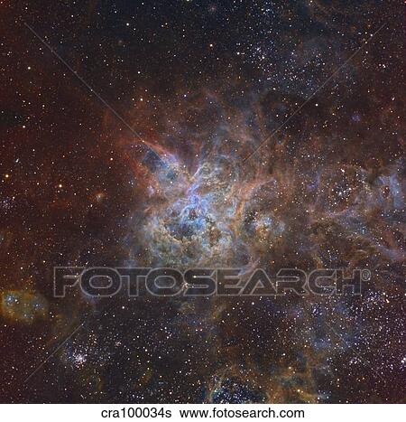 Stock Photograph - The Tarantula Nebula. Fotosearch