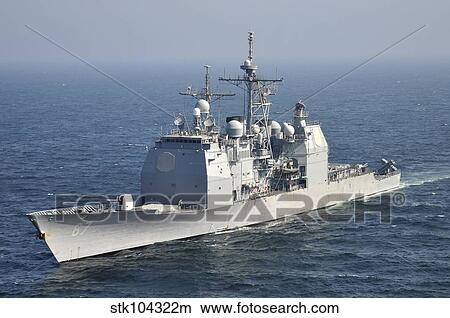 The Ticonderoga-class guided-missile cruiser USS Shiloh. View Large Photo Image Picture - The Ticonderoga-class guided-missile cruiser USS Shiloh.. Fotosearch