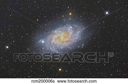 The Triangulum Galaxy, also known as Messier 33. View Large Photo Image Stock Photograph - The Triangulum Galaxy, also known as Messier 33.. Fotosearch