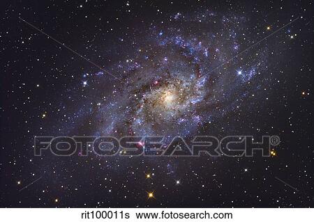Stock Photograph - The Triangulum Galaxy. Fotosearch