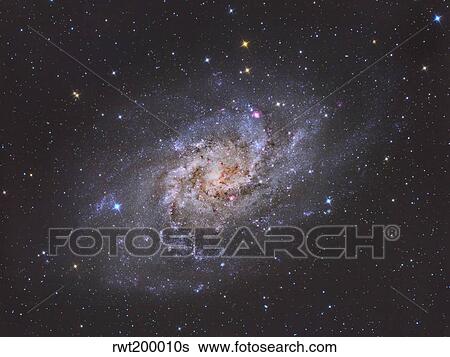 The Triangulum Galaxy View Large Photo Image Stock Photograph - The Triangulum Galaxy. Fotosearch