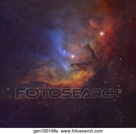 The Tulip Nebula (Sh2-101) in Cygnus. View Large Photo Image Stock Photograph - The Tulip Nebula (Sh2-101) in Cygnus.. Fotosearch