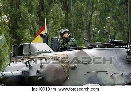 The turret of the Leopard 1A5 MBT of the Belgian Army. View Large Photo Image Picture - The turret of the Leopard 1A5 MBT of the Belgian Army.. Fotosearch
